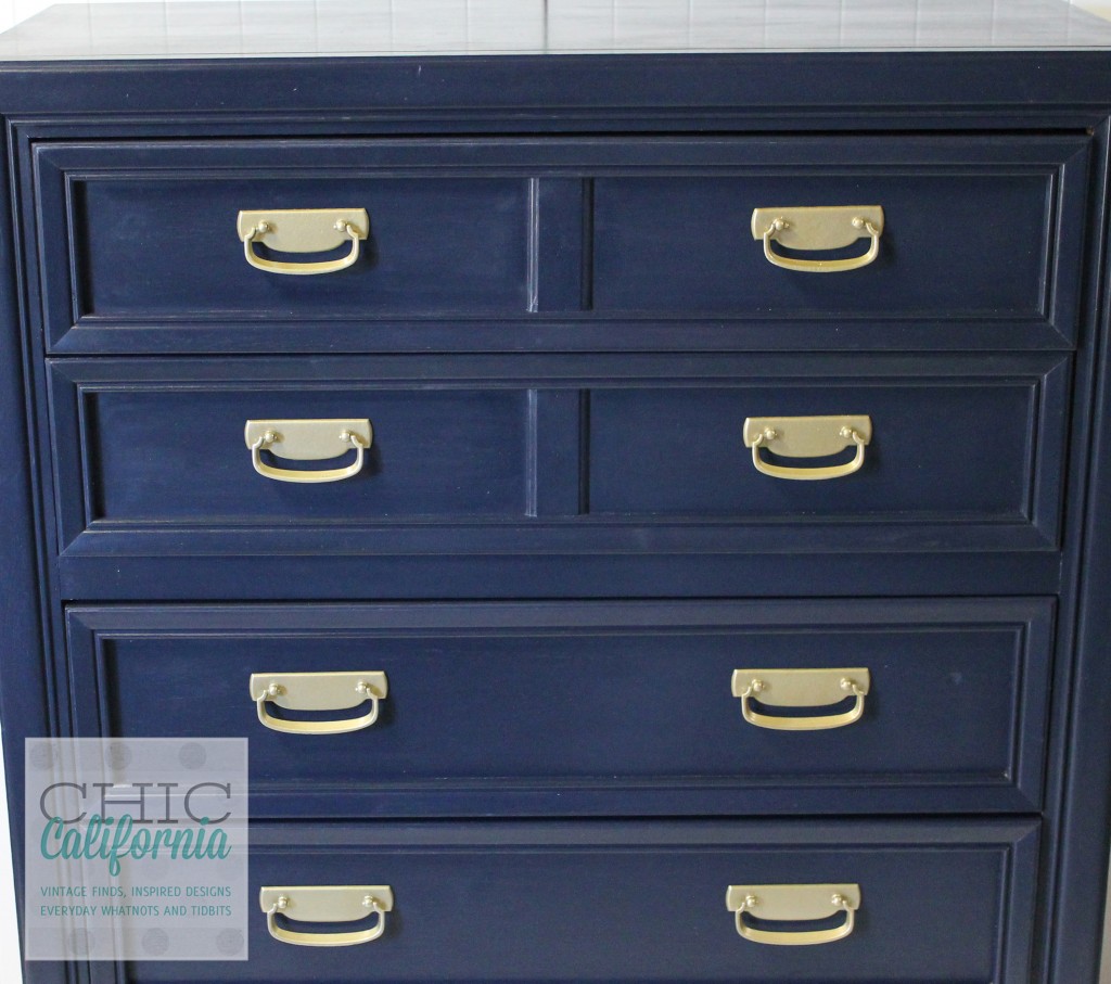 Coastal Blue Dresser, General Finishes Milk Paint