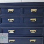 Coastal Blue Dresser, General Finishes Milk Paint
