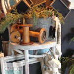 Vintage shop display