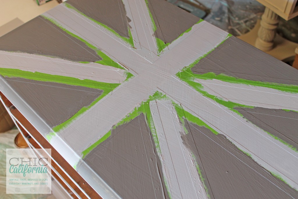 chalk paint union jack