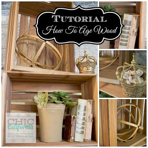 Tutorial on How to age wood