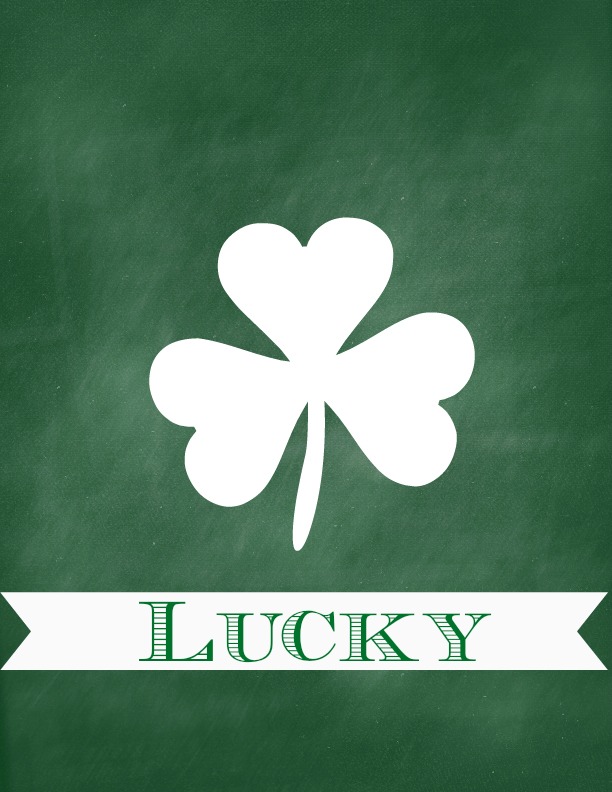 Lucky Shamrock Printable