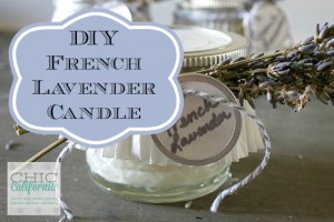 Lavender Candle