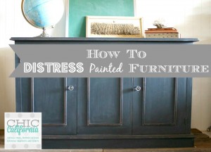 Distressing Furniture Tutorial