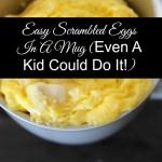 Easy Scrambled Eggs in a Mug