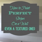 How to Paint Perfect Stripes on a Wall Featured image