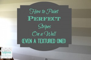 How to Paint Perfect Stripes on a Wall Featured image