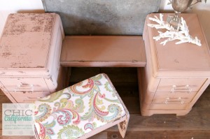 Milk Paint Vanity by Chic California