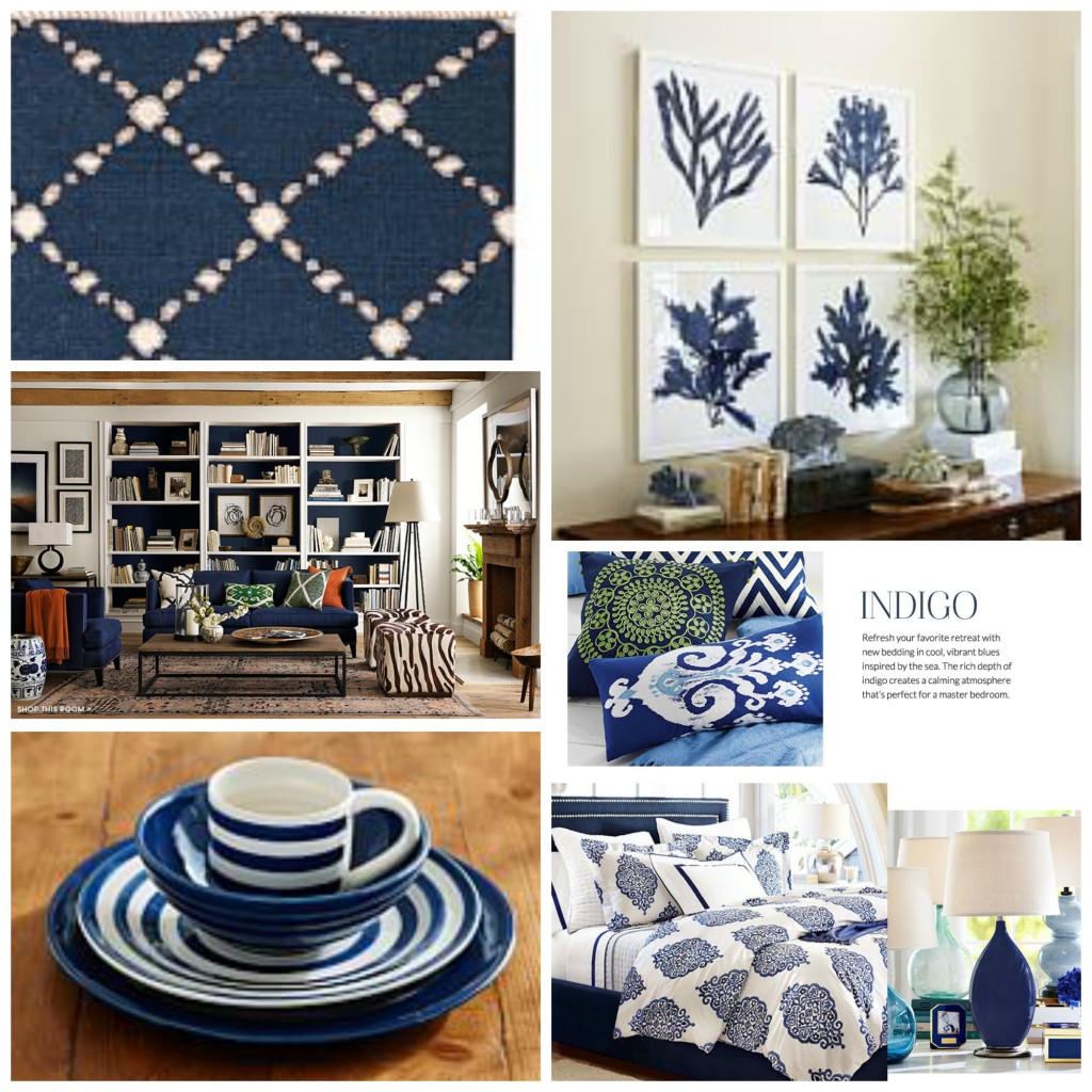 Indigo Collage