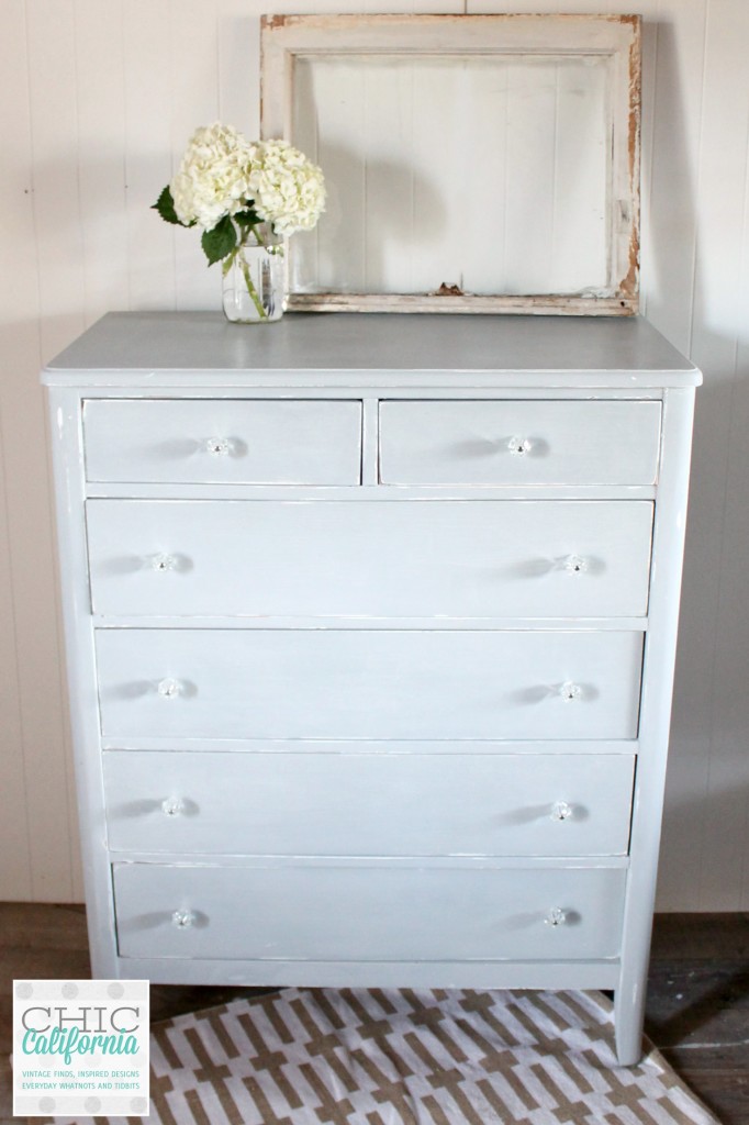 Sweet Pickins Milk Paint dresser in Galvanized