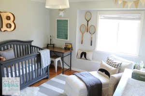 Vintage Style Baby Boy Nursery Reveal